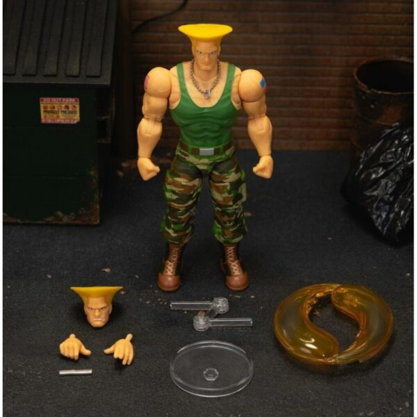 Ultra Street Fighter II: The Final Challengers Guile Jada Toys Action Figure 15 cm - immagine 4