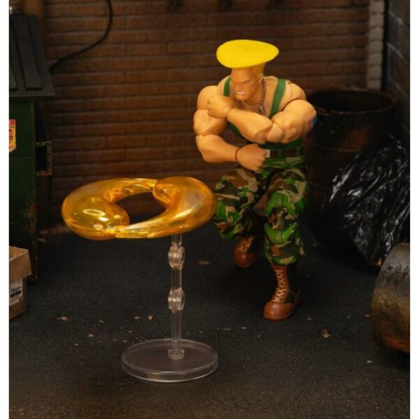 Ultra Street Fighter II: The Final Challengers Guile Jada Toys Action Figure 15 cm