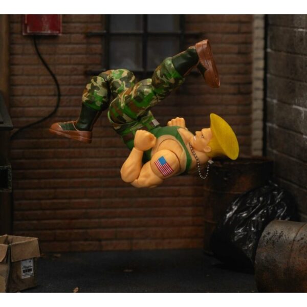 Ultra Street Fighter II: The Final Challengers Guile Jada Toys Action Figure 15 cm - immagine 5