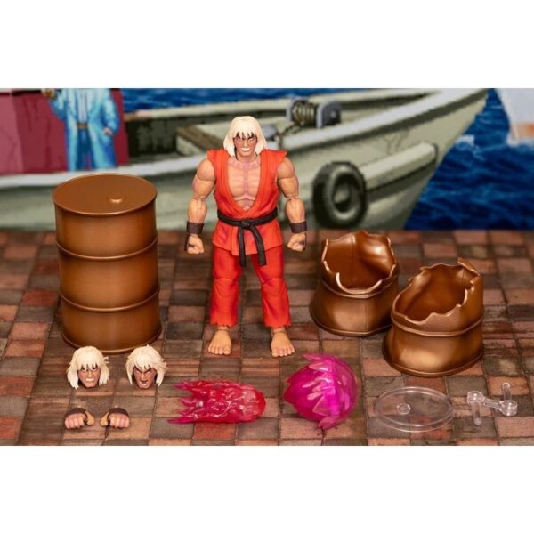 Ultra Street Fighter II: The Final Challengers Violent Ken Evil SDCC Exclusive Jada Toys Action Figure 15 cm - immagine 2