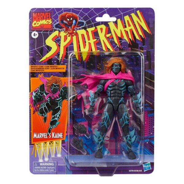 Marvel Legends Spider-man Kaine Classic Animated Series Hasbro Action Figure 16cm