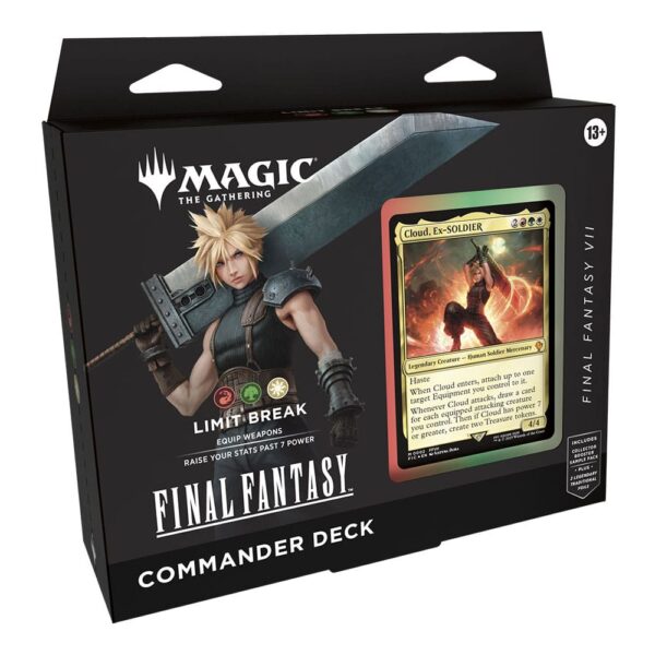 PREORDINE - Magic The Gathering X Final Fantasy Commander Decks Display Bundle (4 Mazzi da 100 carte ciascuno) INGLESE - immagine 2