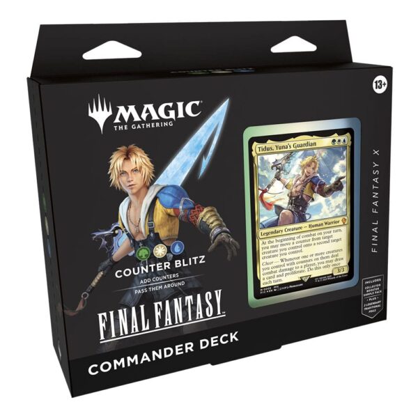 PREORDINE - Magic The Gathering X Final Fantasy Commander Decks Display Bundle (4 Mazzi da 100 carte ciascuno) INGLESE - immagine 4