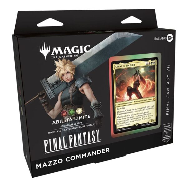 PREORDINE - Magic The Gathering X Final Fantasy Commander Decks Display Bundle (4 Mazzi da 100 carte ciascuno) ITALIANO - immagine 2