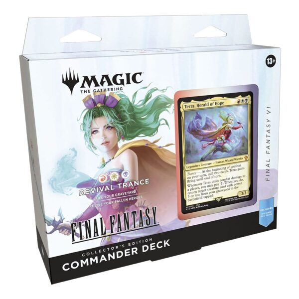 PREORDINE - Magic The Gathering X Final Fantasy Commander Decks Collector's Edition Display Bundle (4 Mazzi da 100 carte Surge Foil ciascuno) INGLESE - immagine 5