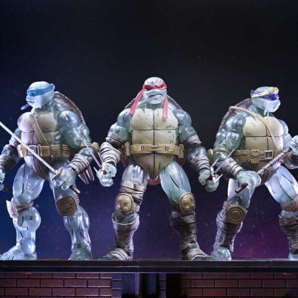 PREORDINE - NECA Teenage Mutant Ninja Turtles TMNT Last Ronin Ghost Brothers Deluxe Set Action Figure 3 Pack