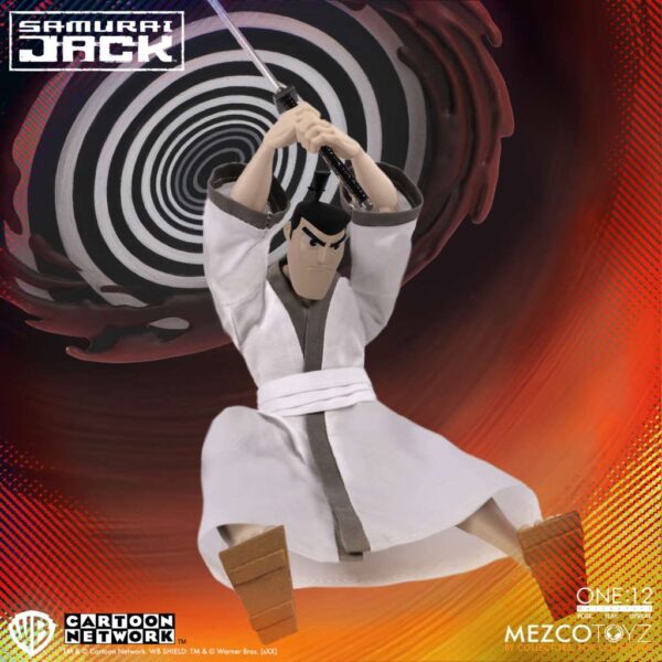 PREORDINE - Mezco One:12 Collective Samurai Jack Cartoon Network Deluxe Action Figure - immagine 6