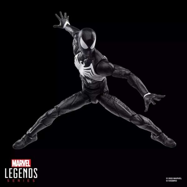 PREORDINE - Marvel Legends Gamerverse Spider-man 2 Peter Parker Symbiote Black Suit Hasbro Action Figure - immagine 3