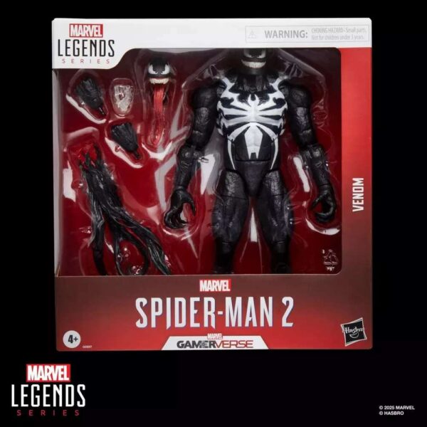 PREORDINE - Marvel Legends Gamerverse Spider-man 2 Venom Symbiote Hasbro Deluxe Action Figure - immagine 4