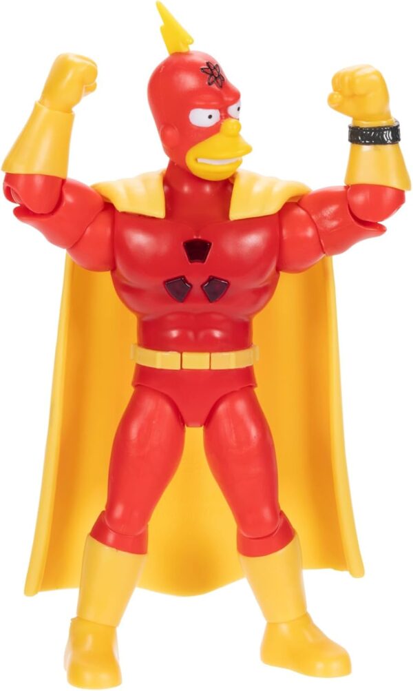 The Simpsons Radioactive Man L' Uomo Radioattivo Jakks Pacific Premium Action Figure 14cm Con Luci - immagine 5