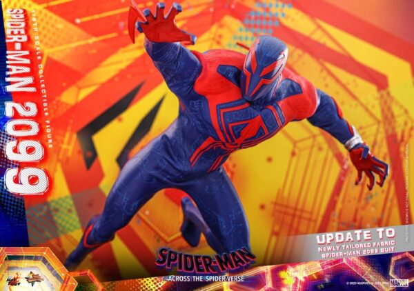 PREORDINE - Marvel Hot Toys Spider-man 2099 Across The Spider-verse Action Figure