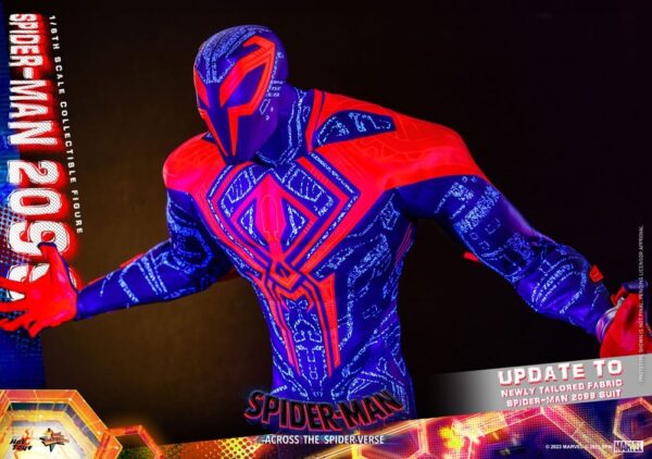 PREORDINE - Marvel Hot Toys Spider-man 2099 Across The Spider-verse Action Figure - immagine 2